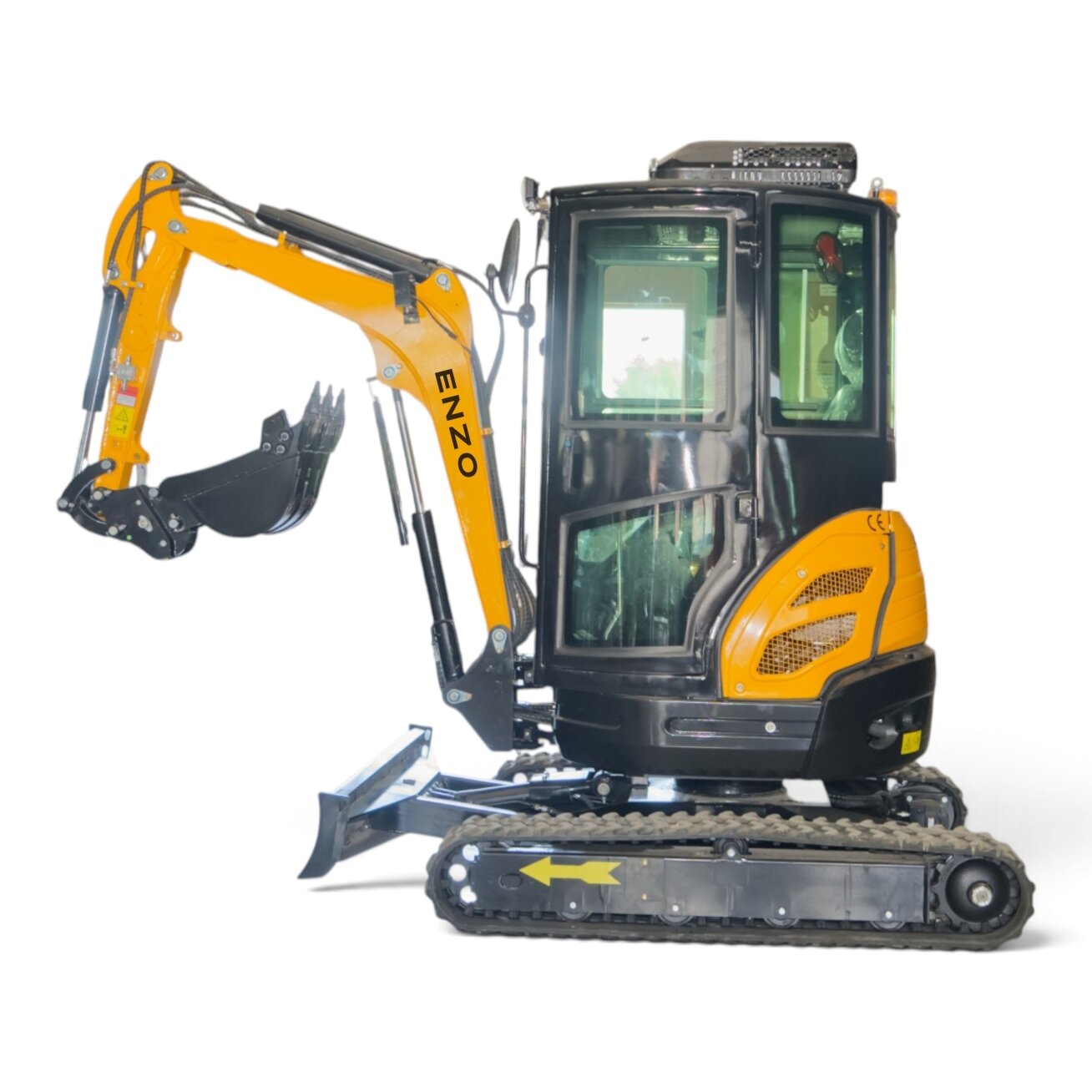 Mini Ekskavatorius ENZO HT-25, Kubota D1105 (su kabina) 1