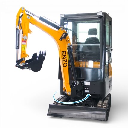 Mini Ekskavatorius ENZO HT-20, Kubota D902 (Su kabina) 3 Mini Ekskavatorius ENZO HT-20, Kubota D902 (Su kabina) 3