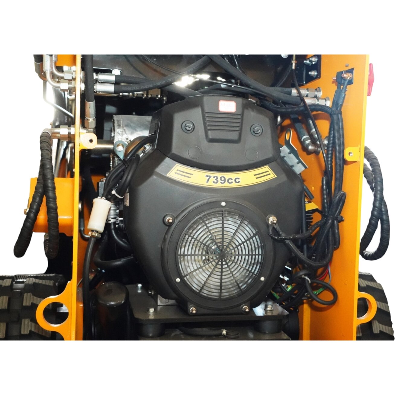Vikšrinis mini krautuvas ENZO - HT380 2siurblių (BENZINAS) 5